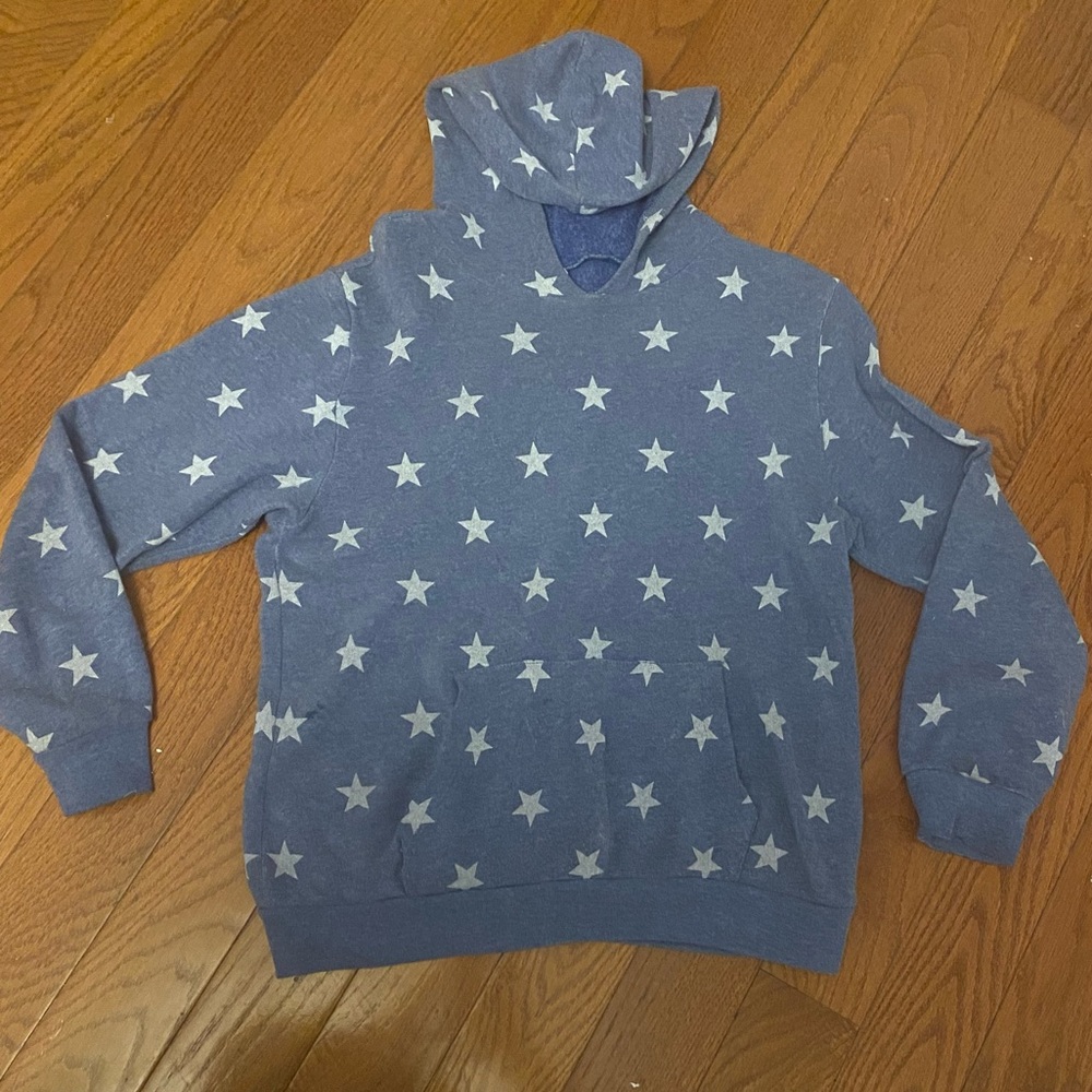 Alternative Apparel Pacific Blue Stars Sweatshirt